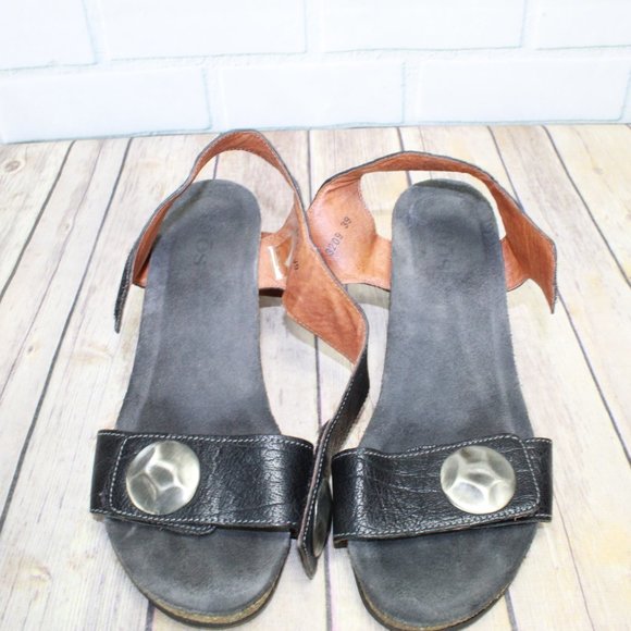 TAOS Carousel 2 Ankle Strap Wedge Sz 39 US 8-8.5 - Picture 7 of 8